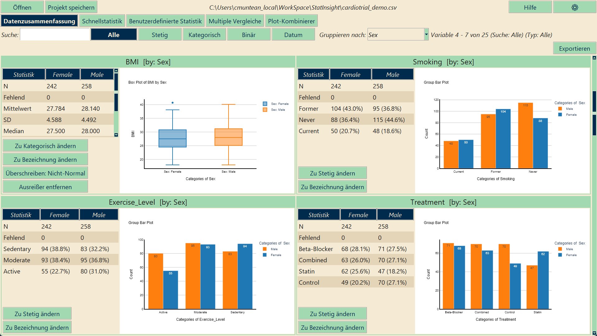 Deskriptive Statistik